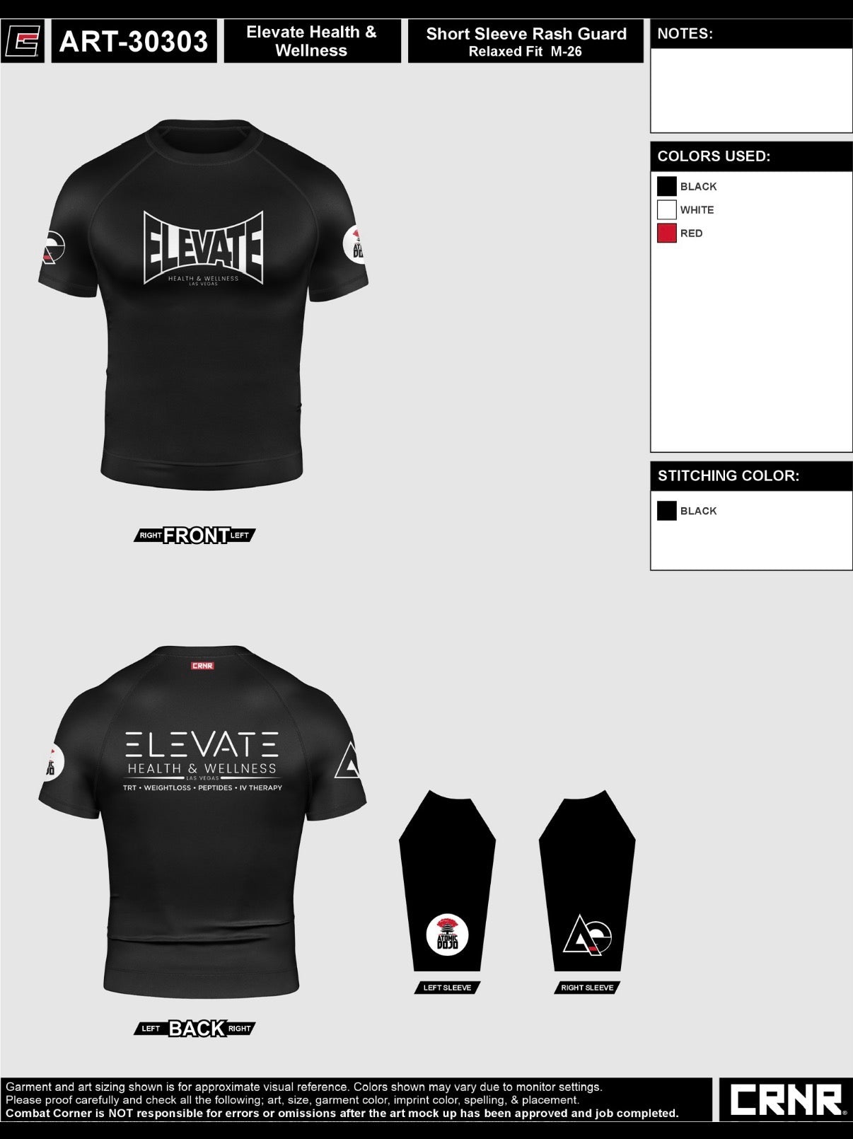 Elevate Rash Guard Short Sleeve