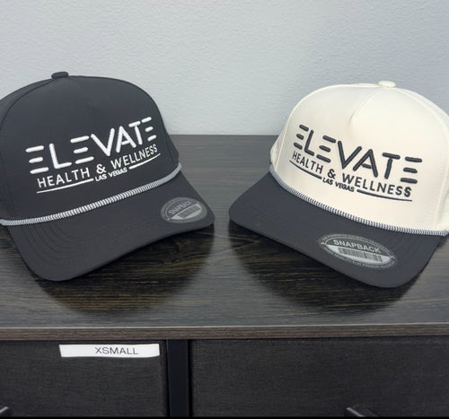 Black Elevate Rope Hat